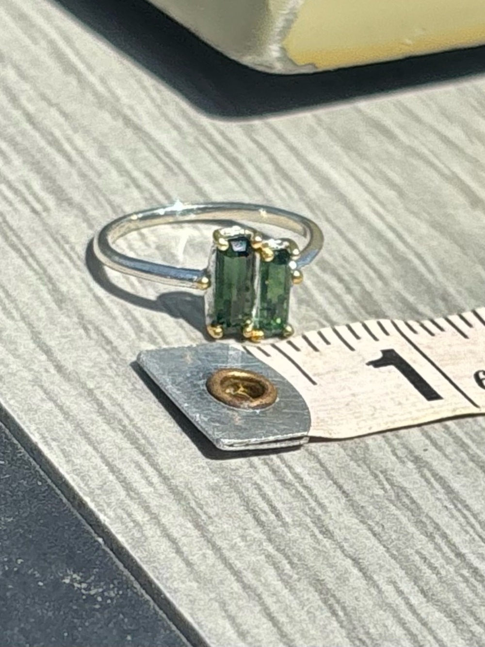 ! Green Tourmaline Ring - Picture 15 of 15